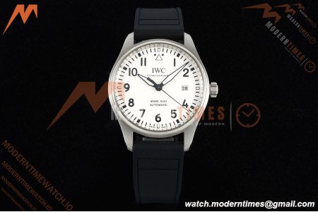 IWC - Mark XVIII 40mm Automatic IW327012 Pilots SS/RU Wht/Num BLSF MY9015