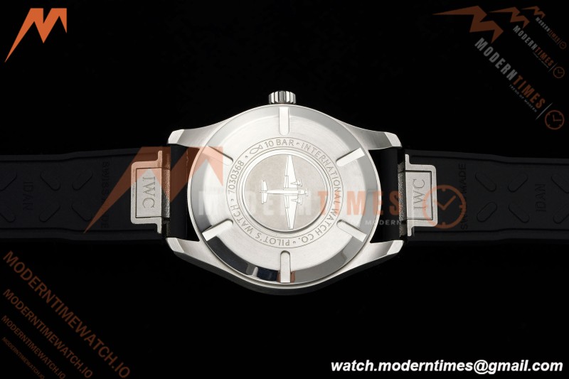 IWC - Mark XVIII 40mm Automatic IW327012 Pilots SS/RU Wht/Num BLSF MY9015