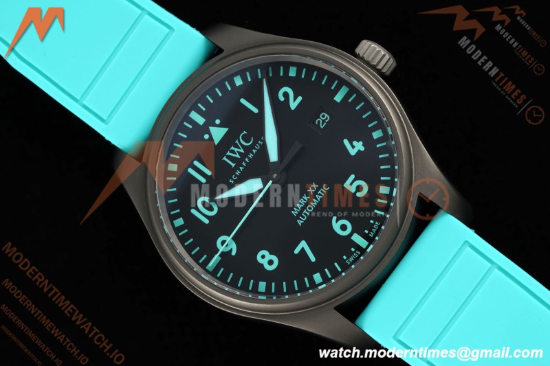IWC - Mark XX 40mm Automatic IW328210 Pilots PVD/RU Blk/Num BLSF MY9015