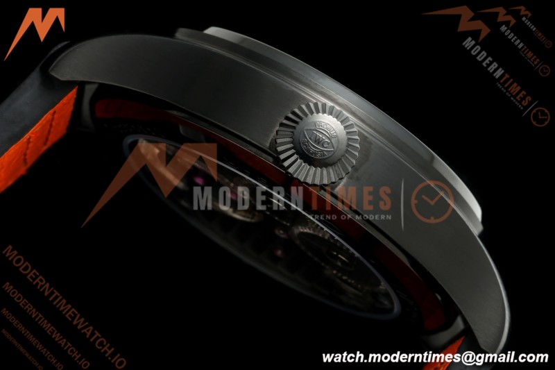 IWC - Big Pilots 43mm Le Petit Prince PVD/LE White Dial RMSF Tourbillon