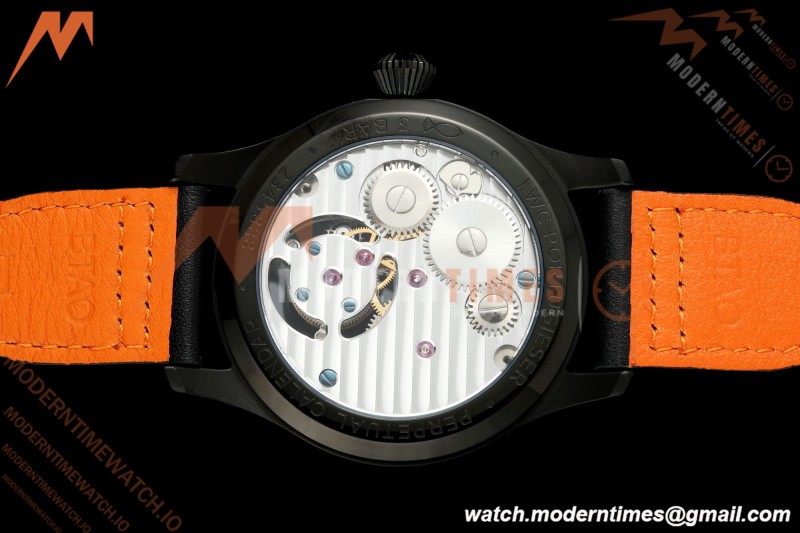 IWC - Big Pilots 43mm Le Petit Prince PVD/LE White Dial RMSF Tourbillon