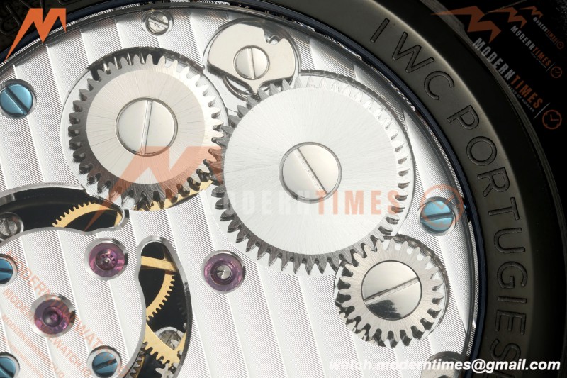 IWC - Big Pilots 43mm Le Petit Prince PVD/LE White Dial RMSF Tourbillon