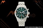 IWC - Pilots Chrono IW388104 41mm SS/SS Grn/Num APSF Cal. 69385 Mod