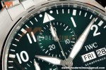 IWC - Pilots Chrono IW388104 41mm SS/SS Grn/Num APSF Cal. 69385 Mod
