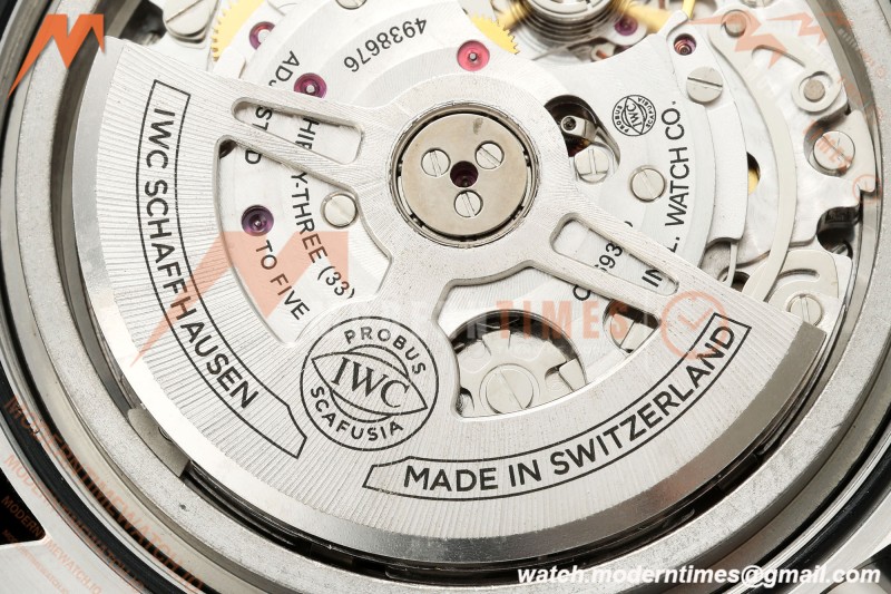 IWC - Pilots Chrono IW388102 41mm SS/SS Blue/Num APSF Cal. 69385 Mod