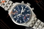 IWC - Pilots Chrono IW388102 41mm SS/SS Blue/Num APSF Cal. 69385 Mod
