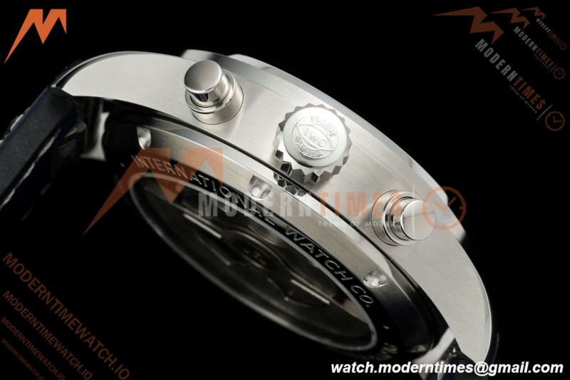IWC - Pilots Chrono IW388101 41mm SS/LE Blue/Num APSF Cal. 69385 Mod