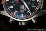 IWC - Pilots Chrono IW388111 41mm SS/LE Blk/Num APSF Cal. 69385 Mod