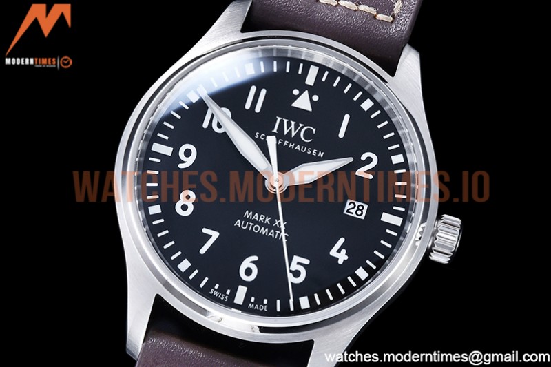 IWC - Mark XX IW328201 Brn SS/LE Black YBF MY9015