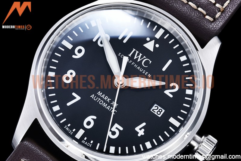 IWC - Mark XX IW328201 Brn SS/LE Black YBF MY9015