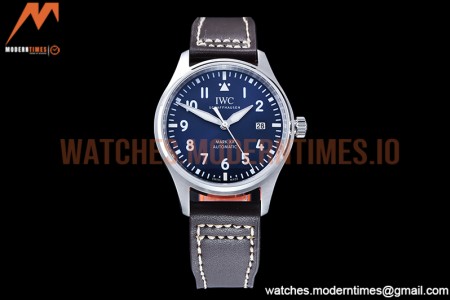 IWC - Mark XX IW328203 Brn SS/LE Blue YBF MY9015