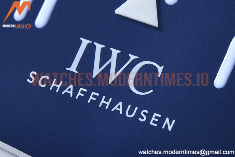 IWC - Mark XX IW328203 Brn SS/LE Blue YBF MY9015