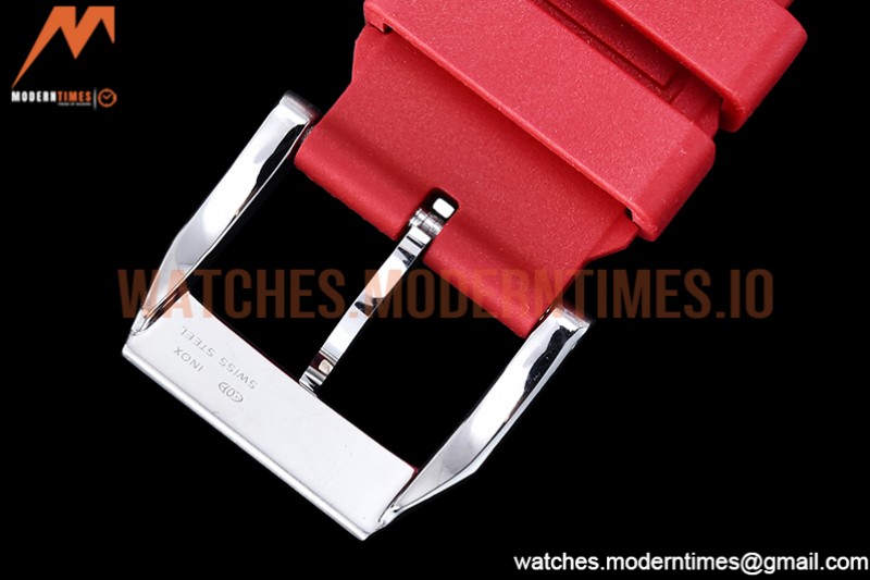 IWC - Mark XX IW328207 Red SS/LE White M+F MY9015