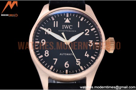 IWC - Big Pilot IW329703 Blk BR/LE Black M+F MY8205