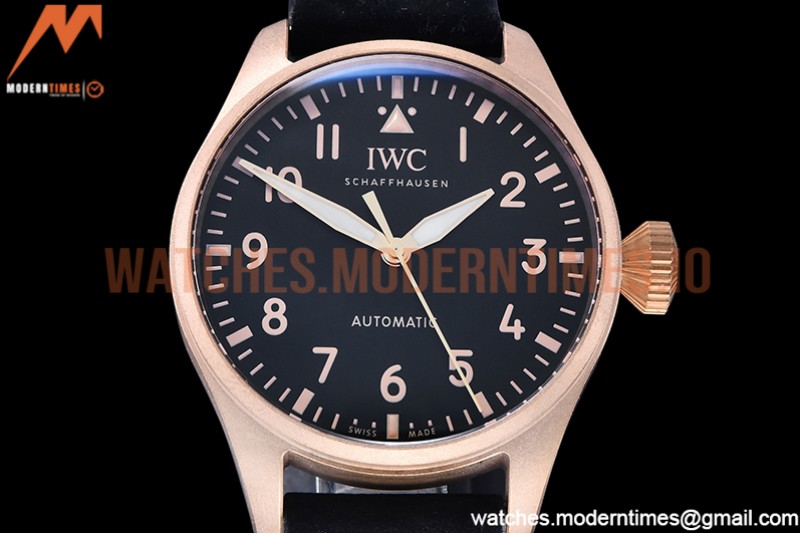 IWC - Big Pilot IW329703 Blk BR/LE Black M+F MY8205