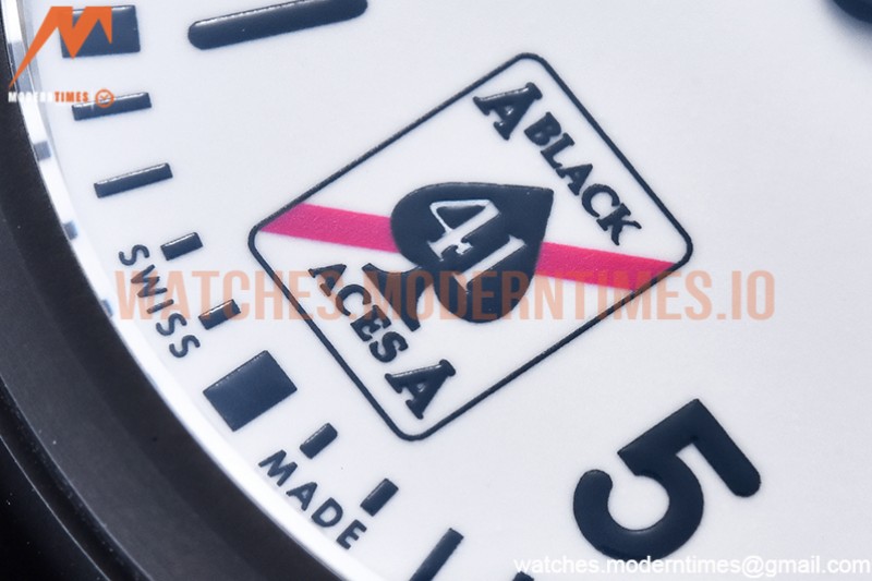IWC - Pilot IW326905 Black Aces CER/NY White M+F MY9039