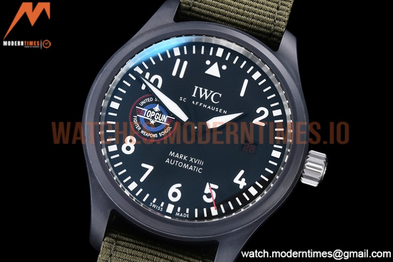 IWC - Mark XVIII SFTI CER/NY Blk ZF A32111
