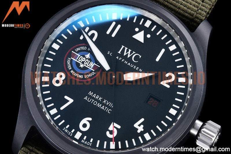 IWC - Mark XVIII SFTI CER/NY Blk ZF A32111