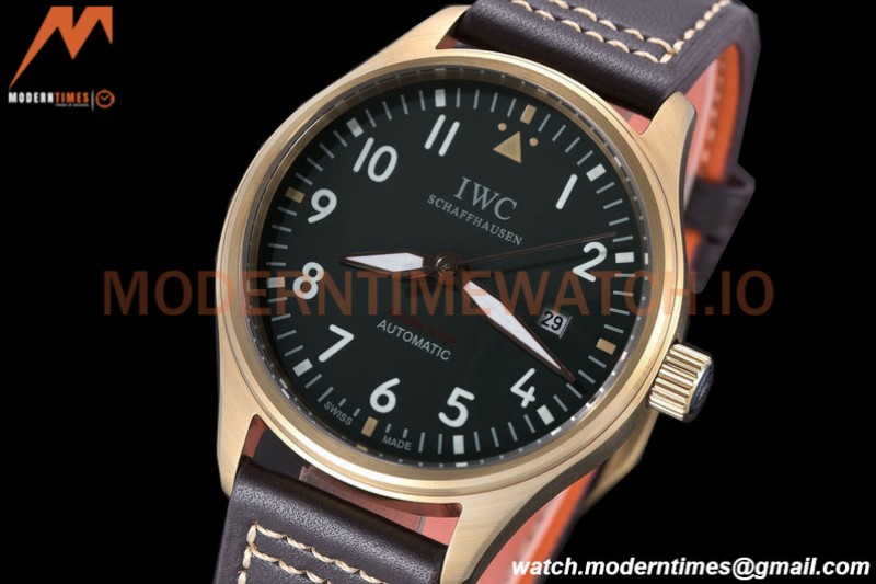 IWC - Mark XVIII 40mm Pilots Automatic Bronze/LE Black GDF MY8215