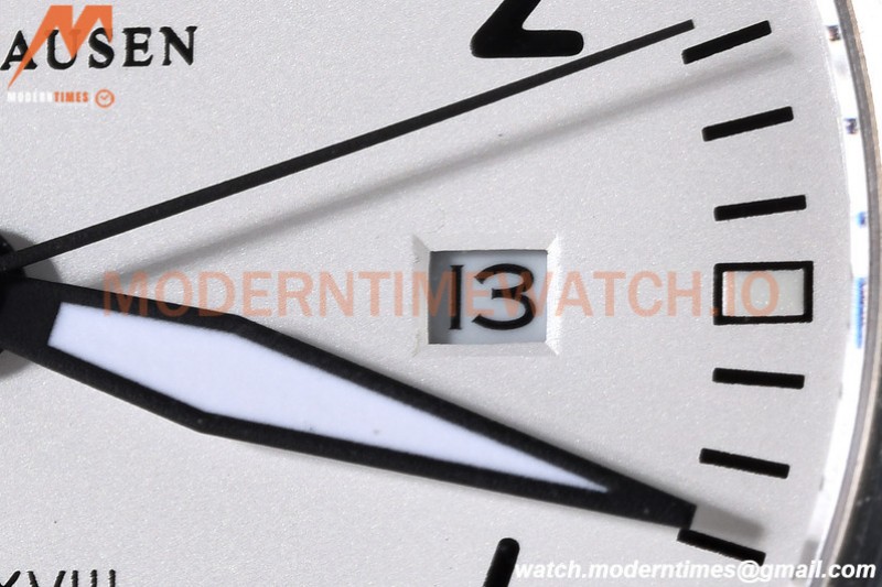 IWC - Mark XVIII 40mm Pilots Automatic SS/LE White GDF MY8215