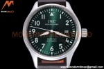 IWC - Mark XVIII 40mm Pilots Automatic SS/LE Green GDF MY8215
