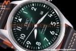 IWC - Mark XVIII 40mm Pilots Automatic SS/LE Green GDF MY8215