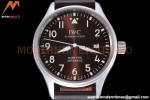 IWC - Mark XVIII 40mm Pilots Automatic SS/LE Brown GDF MY8215