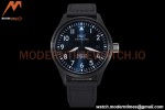 IWC - Mark XVIII 40mm Pilots Automatic DLC/NY Blue GDF MY8215