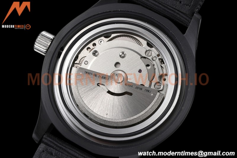 IWC - Pilots 41mm Automatic Black Aces PVD/NY Full Lumed White Dial GDF MY8215