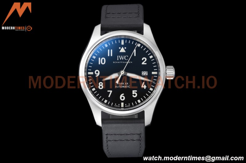IWC - Pilots Mark XX 40mm Automatic IW328201 SS/LE Black V7F A2892