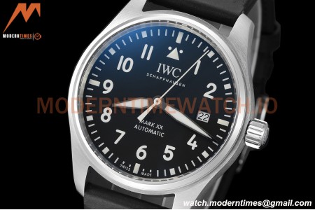 IWC - Pilots Mark XX 40mm Automatic IW328201 SS/LE Black V7F A2892