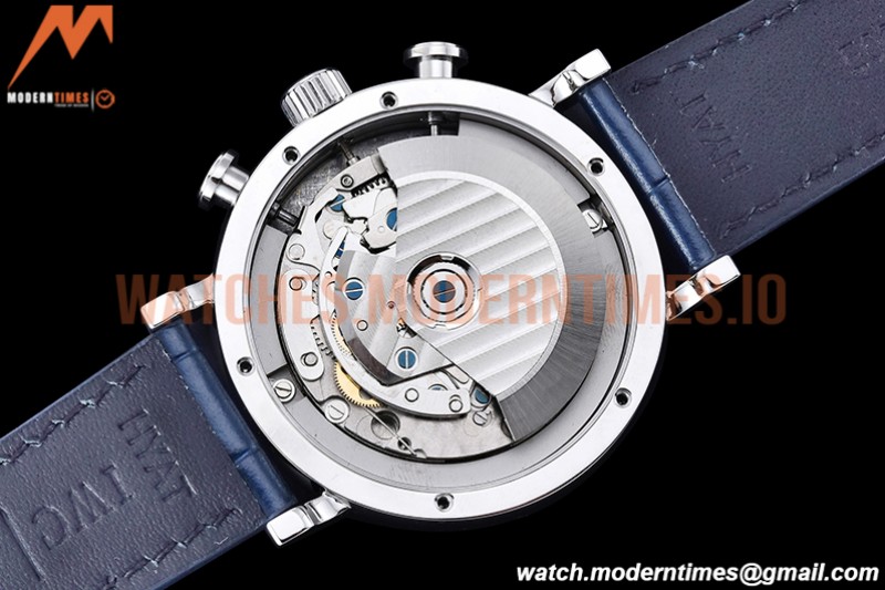 IWC - Portofino Chrono IW3910 SS/LE Wht/Blk Stk TWF A7750