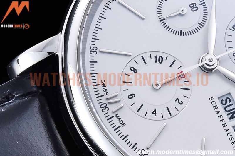 IWC - Portofino Chrono IW3910 SS/LE Wht/SS Stk TWF A7750