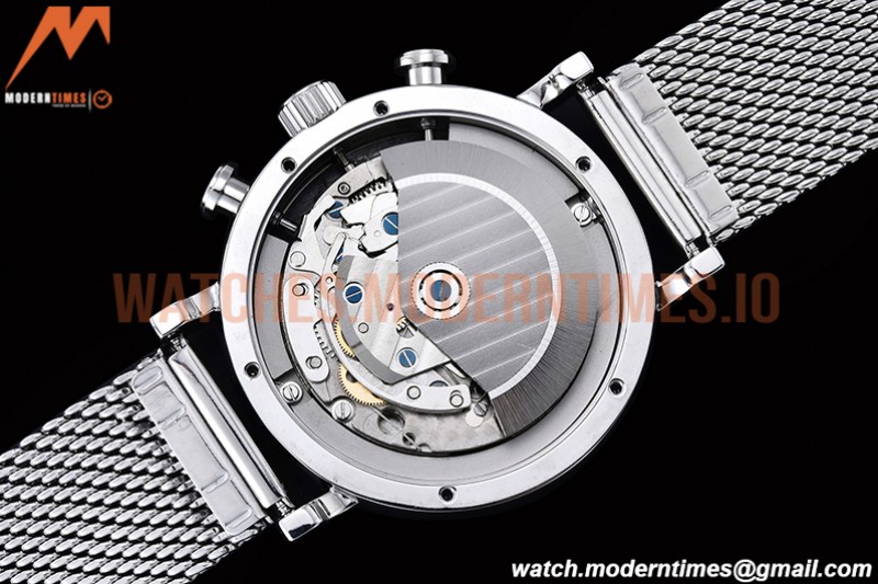 IWC - Portofino Chrono IW3910 SS/SS Blk/Stk TWF A7750