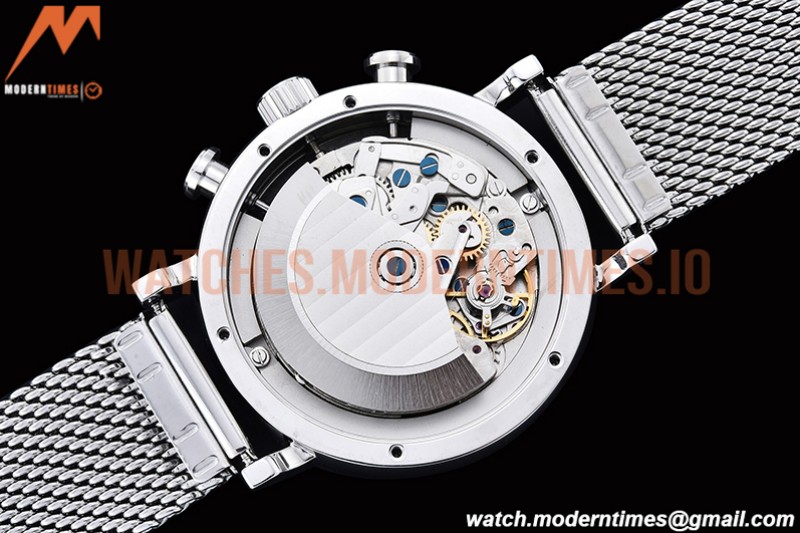 IWC - Portofino Chrono IW3910 SS/SS Blk/Stk TWF A7750