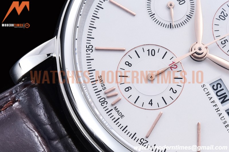 IWC - Portofino Chrono IW3910 SS/LE Wht/RG Stk TWF A7750