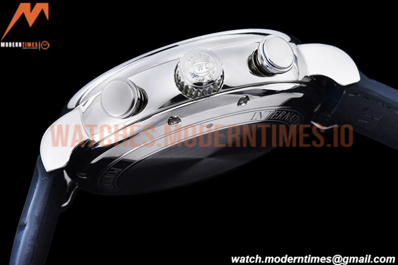 IWC - Portofino Chrono IW3910 SS/LE Blue/SS Stk TWF A7750