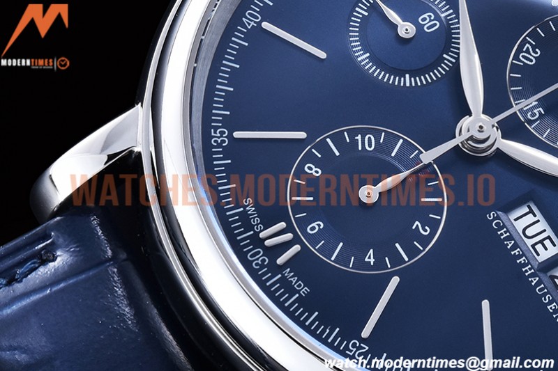 IWC - Portofino Chrono IW3910 SS/LE Blue/SS Stk TWF A7750