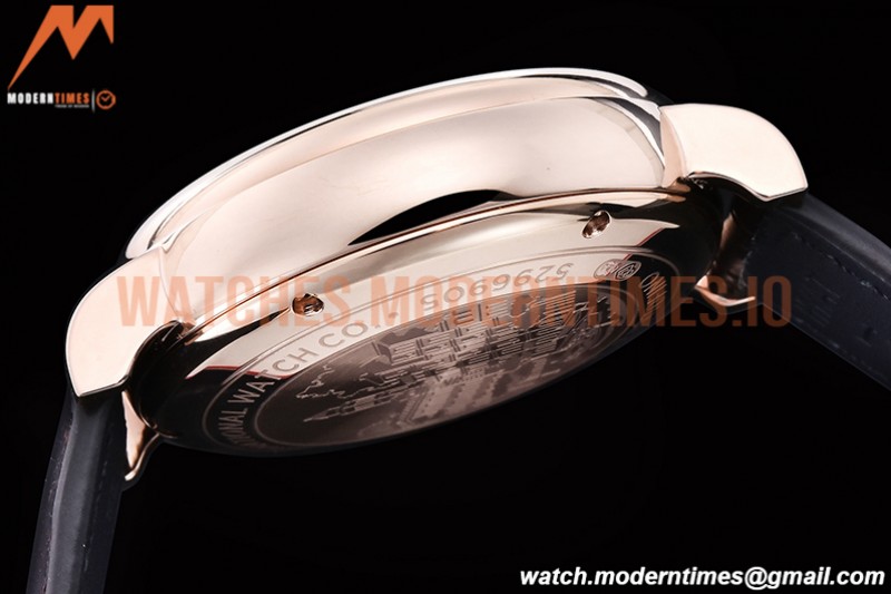 IWC - Portofino Chrono IW3910 RG/LE Wht/RG Stk TWF A7750