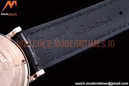 IWC - Portofino Chrono IW3910 RG/LE Wht/RG Stk TWF A7750