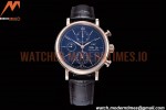 IWC - Portofino Chrono IW3910 RG/LE Blue/RG Stk TWF A7750
