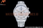 IWC - Portuguese Chrono Ed IW3716 SS/SS Wht/Num ZF A69355
