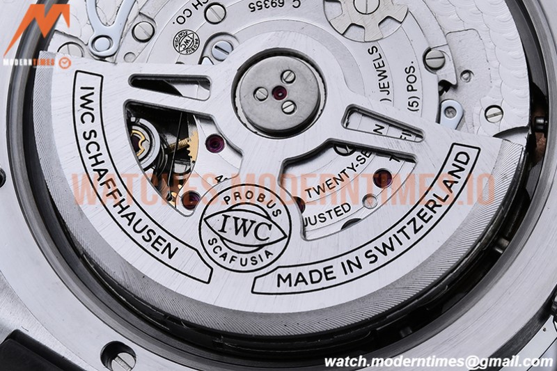 IWC - Portuguese Chrono Ed IW3716 SS/SS Blue/Num ZF A69355