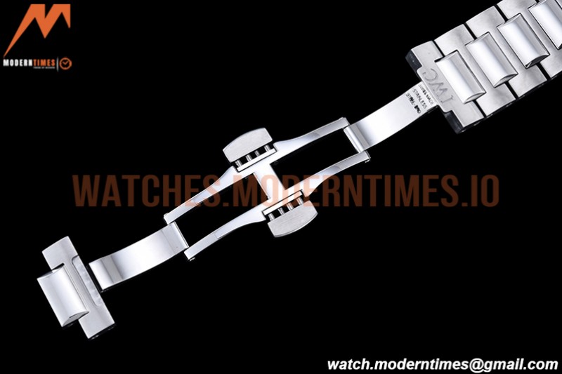 IWC - Portuguese Chrono Ed IW3716 SS/SS Blk/Num ZF A69355