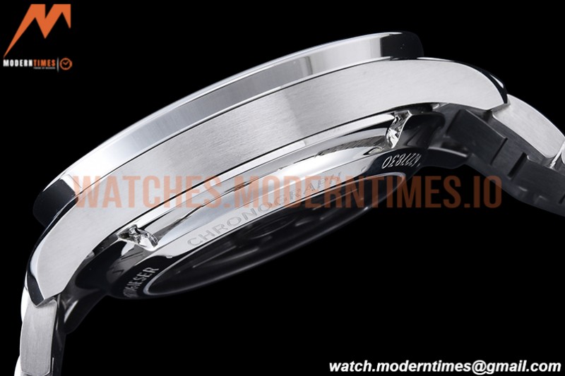 IWC - Portuguese Chrono Ed IW3716 SS/SS Blk/Num ZF A69355