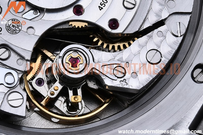 IWC - Portuguese Chrono Ed IW3716 SS/SS Blk/Num ZF A69355