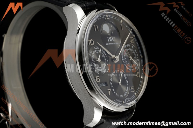 IWC - Portuguese Perpetual Calendar 42mm IW503301 SS/LE Grey/Num APSF A52010
