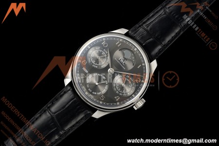 IWC - Portuguese Perpetual Calendar 42mm IW503301 SS/LE Grey/Num APSF A52010