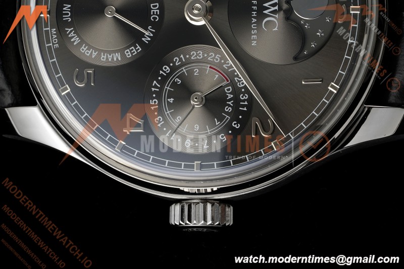 IWC - Portuguese Perpetual Calendar 42mm IW503301 SS/LE Grey/Num APSF A52010