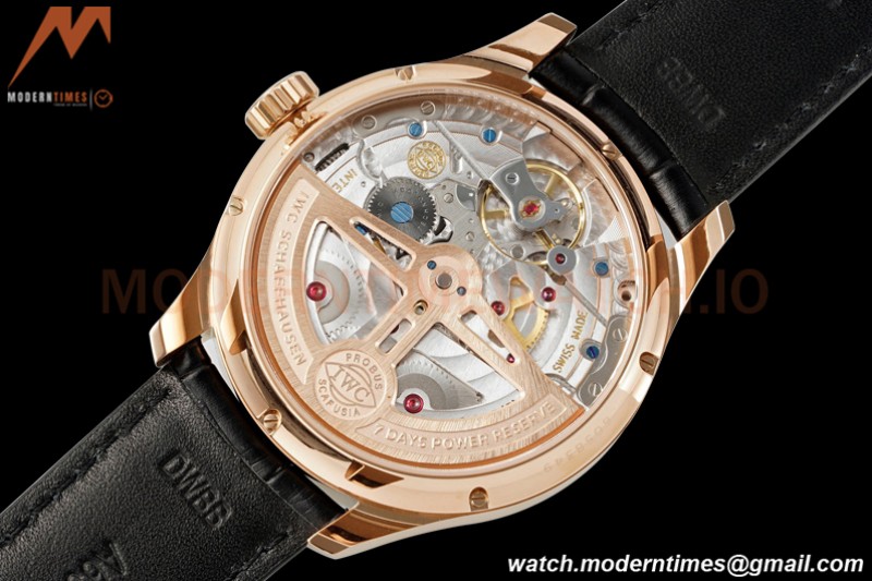 IWC - Portuguese Perpetual Calendar 42mm IW503404 RG/LE Grey/Num APSF A52010